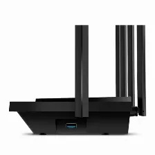 Router Inalambrico Tp-link, 6 Antenas Doble Banda, Wi-fi 6, Negro